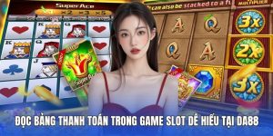 Đọc bảng thanh toán trong game slot
