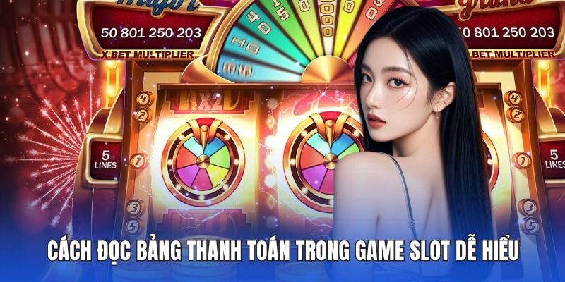 Cách đọc bảng thanh toán trong game slot dễ hiểu